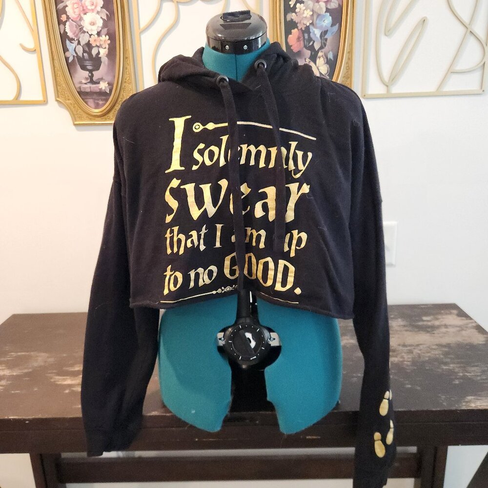 Harry Potter Cropped Sweater Hoodie
